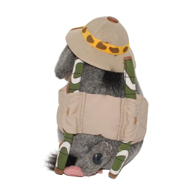 Disney World Disneyland Parks Safari Eeyore Plush 10" Stuffed Animal Kingdom - Picture 2 of 2